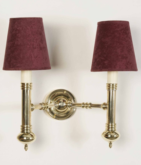 Twin carlton wall light