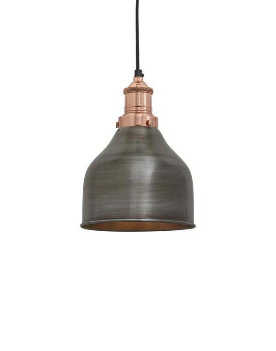 Brooklyn Vintage Small Metal Cone Pendant -