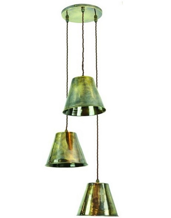 Map Room cluster pendant