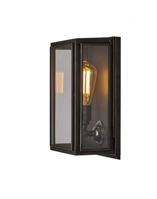 Box wall light - Exterior glazing