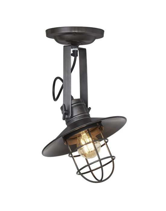 Harbour Vintage Flush Mount Adjustable Retro Light