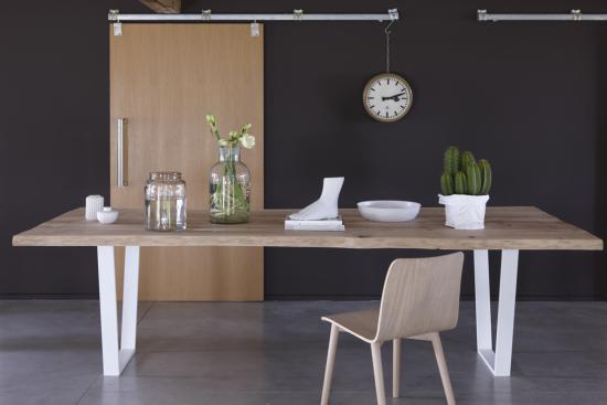 Scandi oak dining table