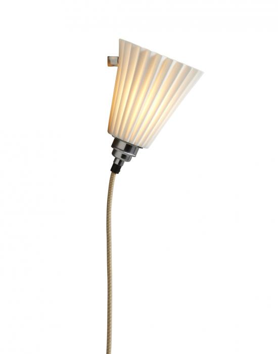 Portable Pleat wall light