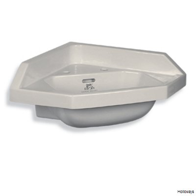 Lefroy Brooks Charterhouse cloakroom corner basin