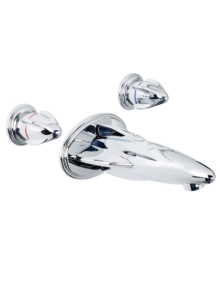 Lefroy Brooks Belle Aire wall mounted bath filler RH1172