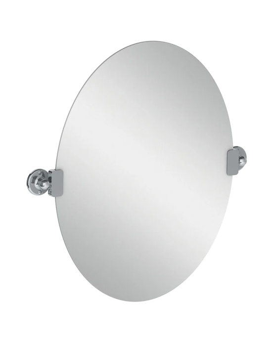 Lefroy Brooks Edwardian oval tilting mirror  LB4961