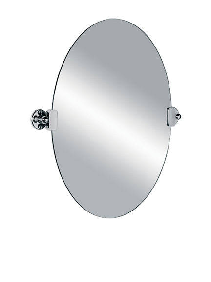 Lefroy Brooks Edwardian oval tilting mirror  LB4961