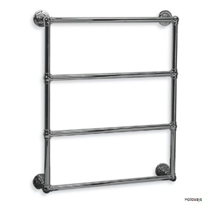 Lefroy Brooks Classic ball jointed wall mounted towel warmer