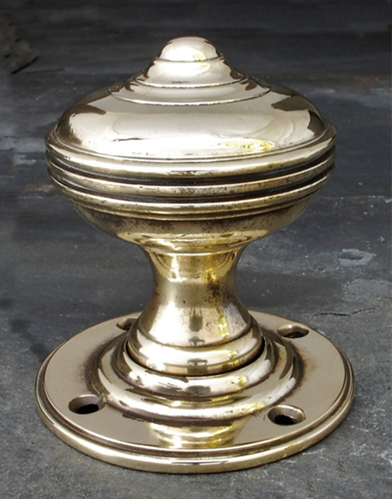 Brass Georgian door knob