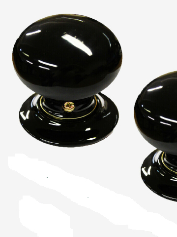 Ceramic door knobs