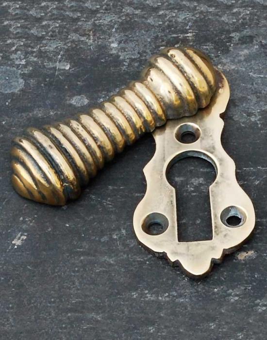 Brass beehive escutcheon