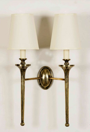 Twin Grosvenor wall light