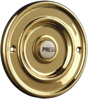 Bell push - Brass