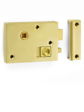 4 inch unflanged bathroom latch