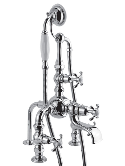 La Chapelle deck mounted bath shower mixer
