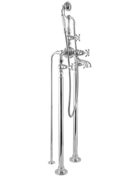 La Chapelle bath shower mixer with standpipes