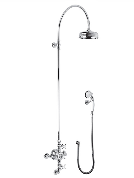 La Chapelle exposed thermostatic valve with riser 8
