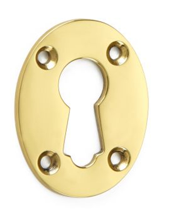 Escutcheon, Brass, Plain