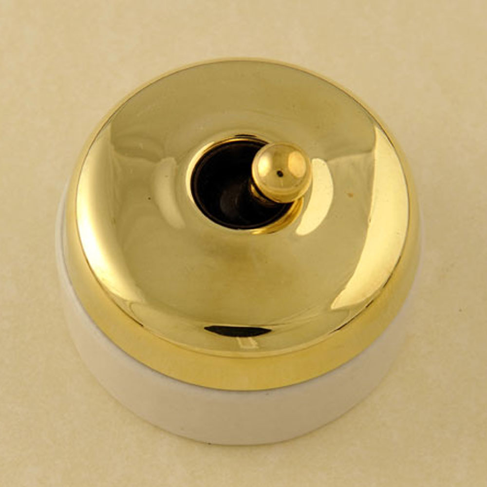 Plain Domed, Ceramic Base Dolly Switch