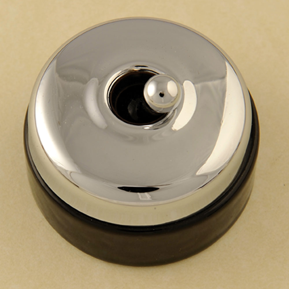Plain Black and Chrome Dolly Switch