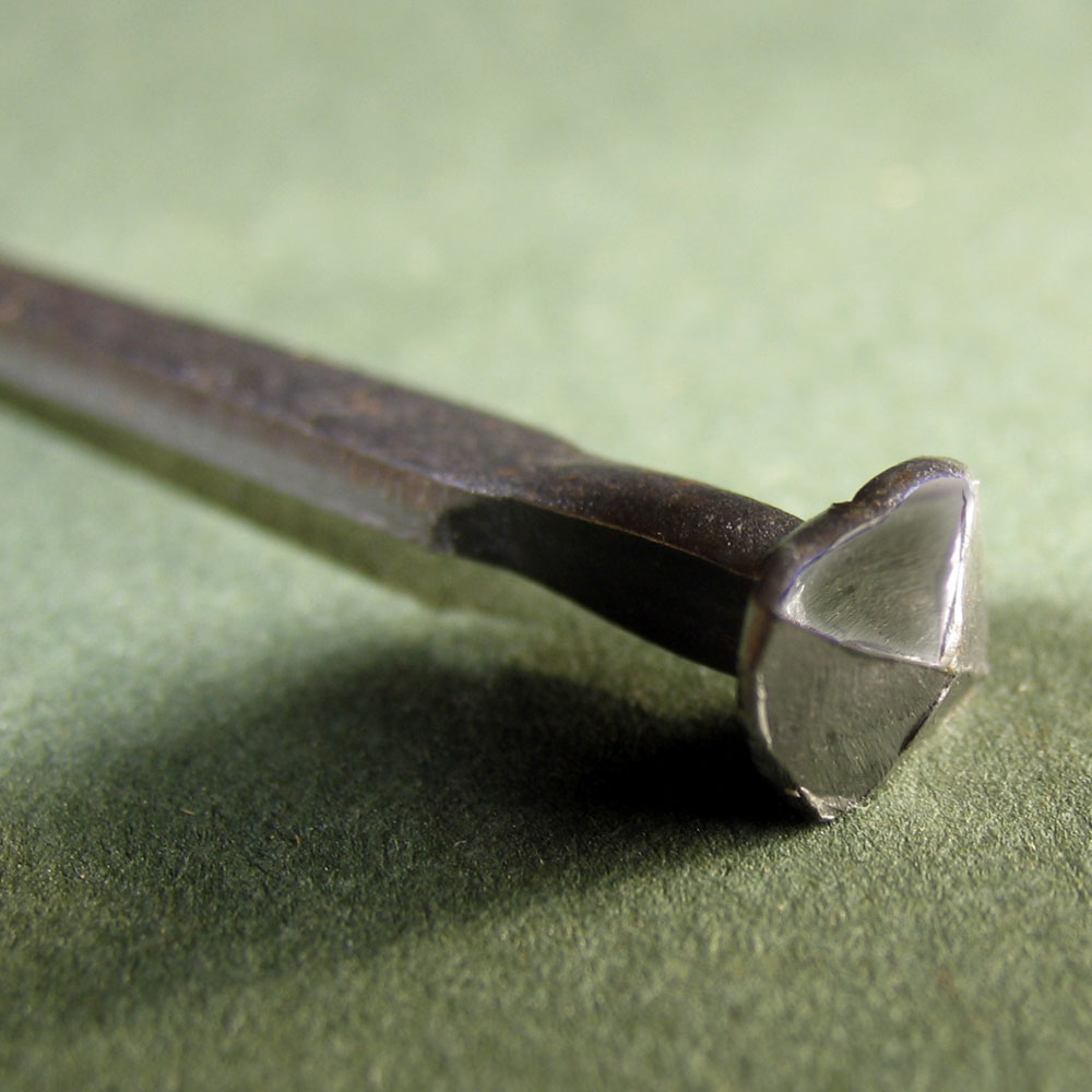 Nails, Forged Iron, Rosehead Cut (b) 1 1/4in