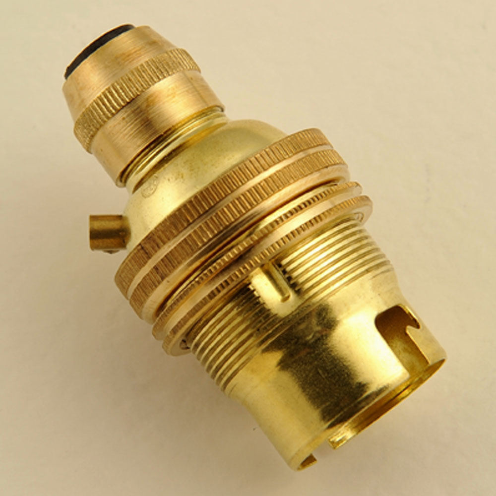 Bulbholder - Polished Brass - For Pendant & Hanging Lights