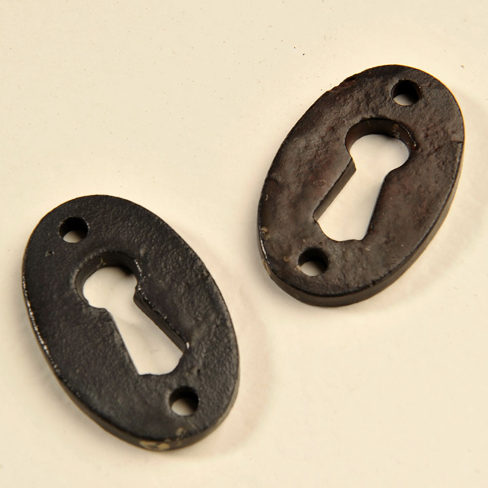 Escutcheon, Cast Iron, Plain