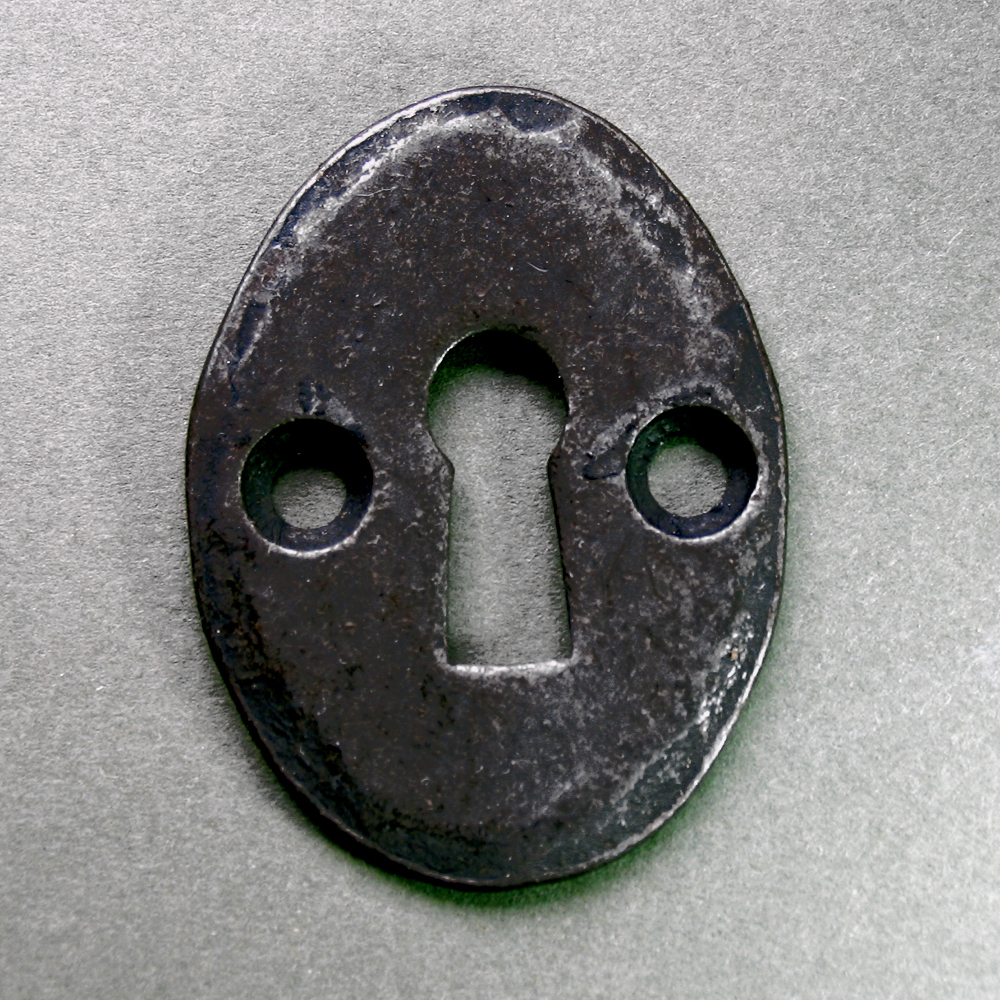 Escutcheon, Forged Iron, Plain