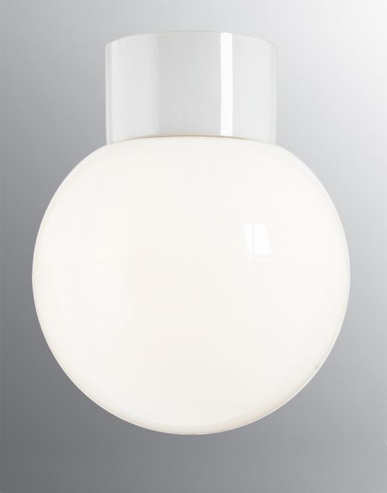 Classic globe ceramic wall / ceiling light