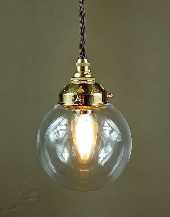 Clear Globe Pendant