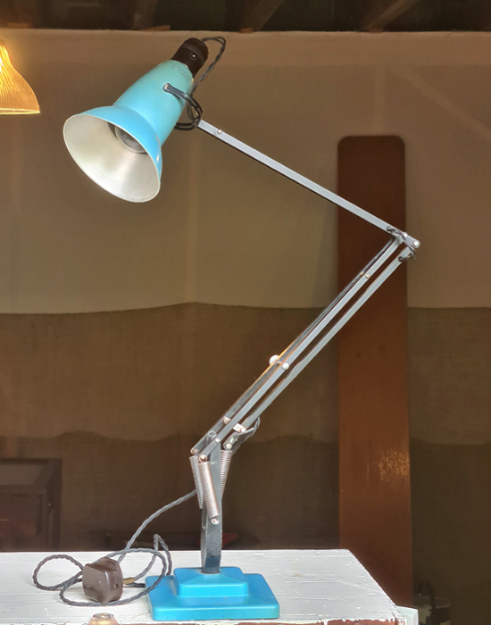 Anglepoise 1227 1930s Blue