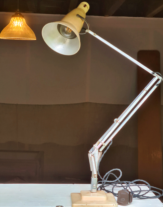Anglepoise 1227 1930s Cream