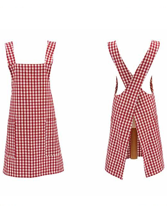 Gingham Apron