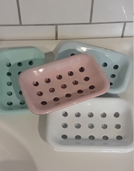 Enamel Soap Dish