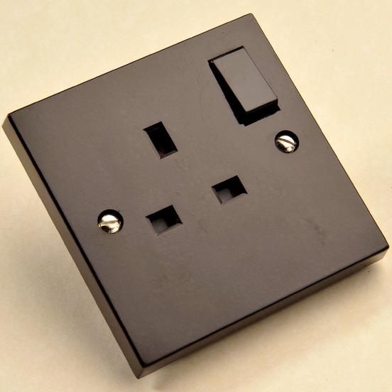 Brown Single Socket Holloways Period House Shop