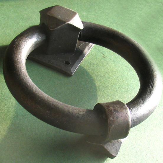 Large Iron Ring Knocker